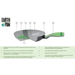 Meyer Earthpan Ceramic Stirfry Pan, 28cm