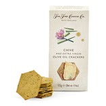 Fine Cheese Co, Chive & Extra Virgin Olive Oil Crackers, 125g