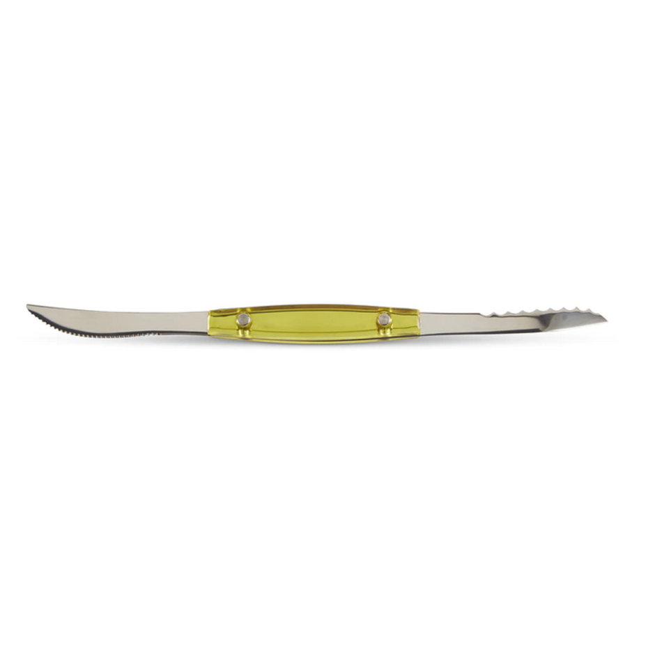 RSVP RSVP Double Grapefruit Knife, Yellow