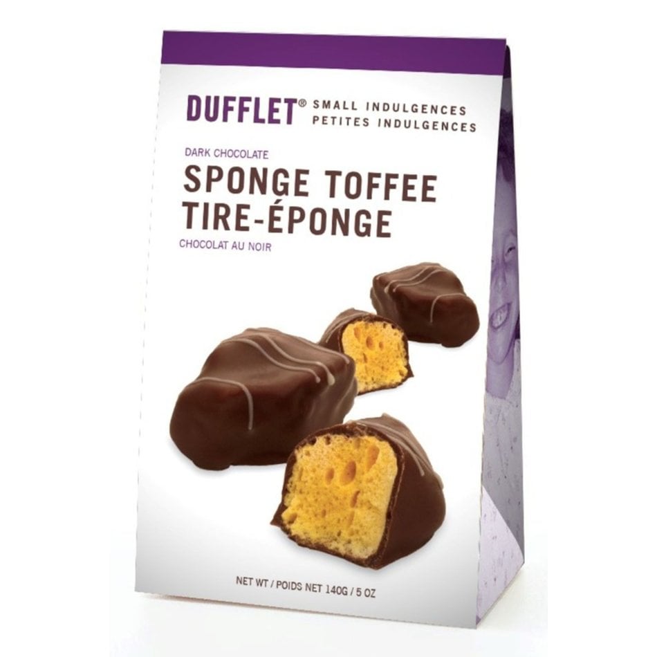 Dufflet Dark Chocolate Sponge Toffee, 140g