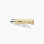 Opinel Tradition No. 8 Stainless Pocket Knife, Beechwood