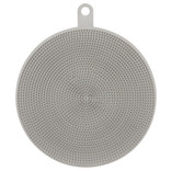 Scrub Bub Fog Gray Silicon Scrubber
