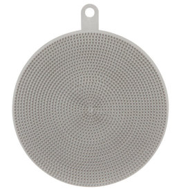 Scrub Bub Fog Gray Silicon Scrubber