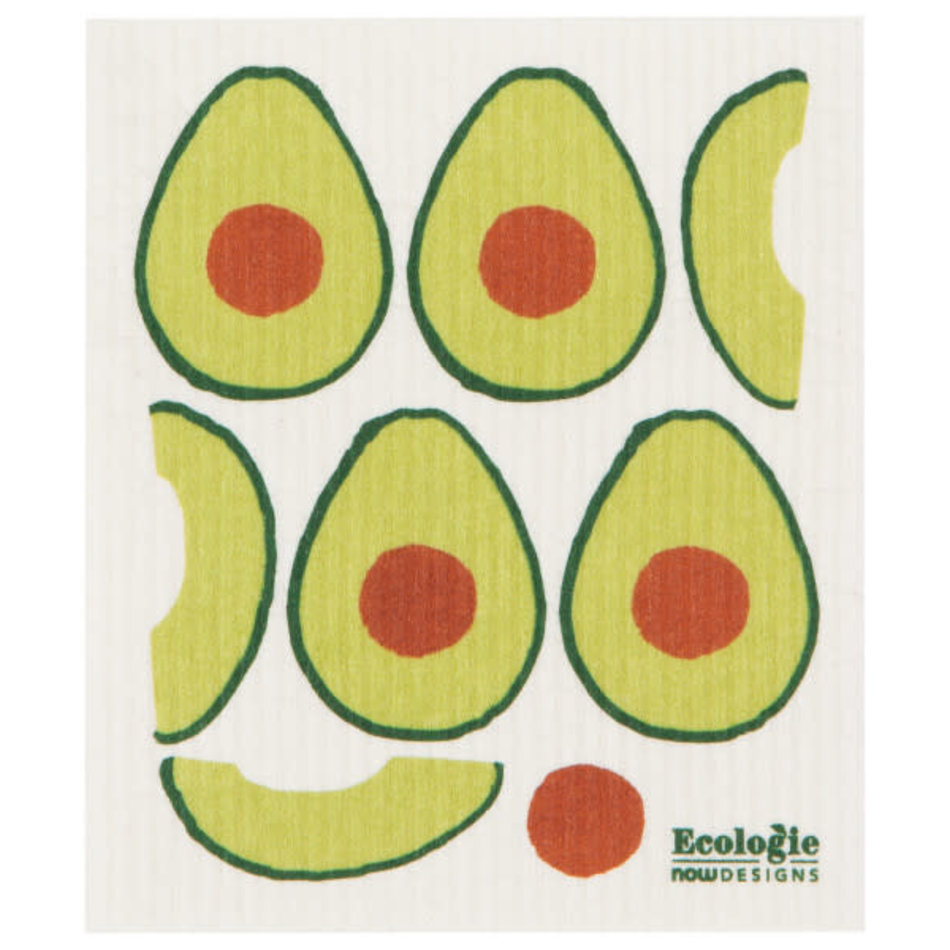 Now Designs Avocados Swedish Dishcloth