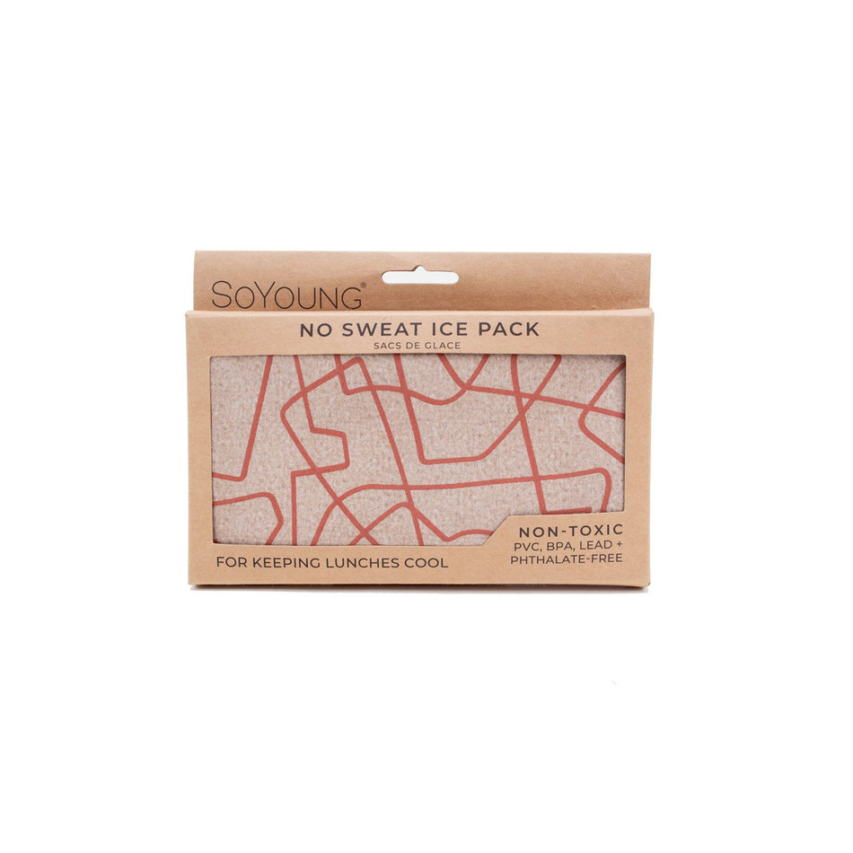 SoYoung Abstract Lines Ice Pack - Baked Clay