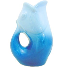 Gurglepot, Large, Ombre Blue