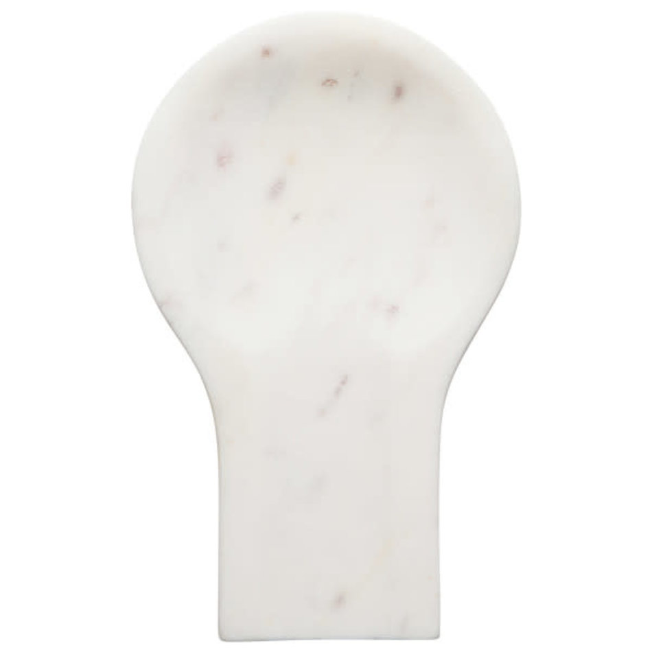 Danica White Marble Spoon Rest