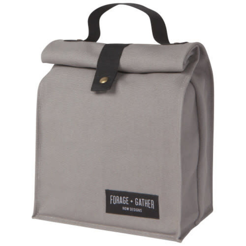 Forage & Gather Lunch Bag, Gray