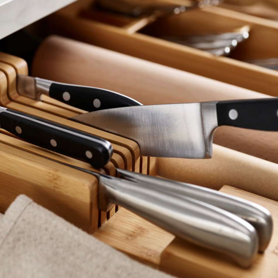 Joseph Joseph Joseph Joseph Bamboo Knife Organizer