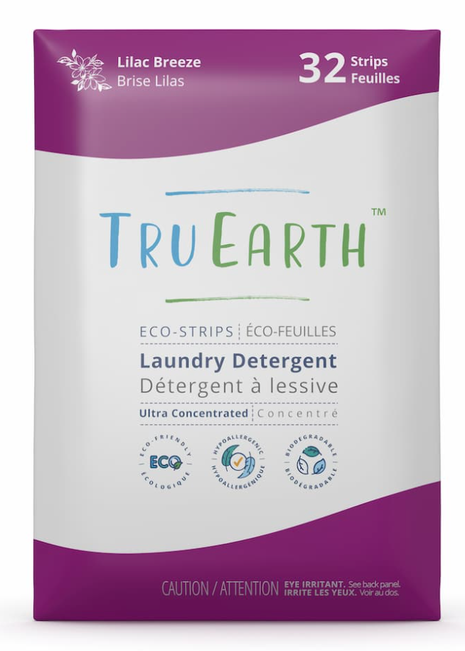 TruEarth EcoStrips Laundry Detergent, Lilac Breeze Zest Kitchen Shop