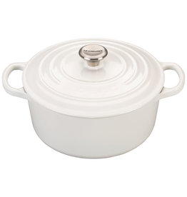 Le Creuset Le Creuset 4.2L/24cm Round French Oven White