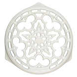 Le Creuset Le Creuset Deluxe Round Trivet, White