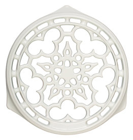 Le Creuset Le Creuset Deluxe Round Trivet, White