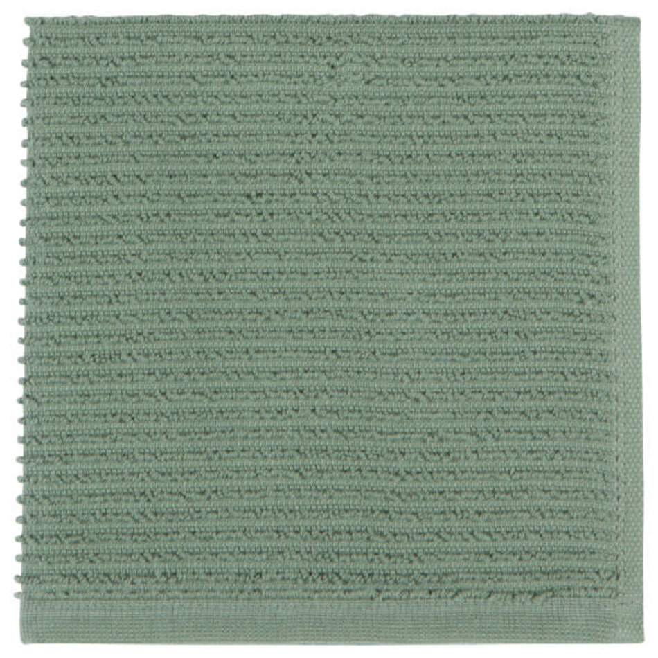 Now Designs Ripple Elm Green Dishcloths Set of 2