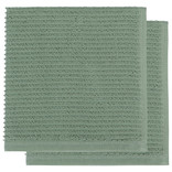 Now Designs Ripple Dishcloth, set of 2, Elm Green