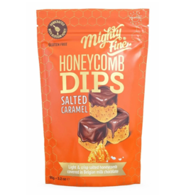 Mighty Fine Salted Caramel Honeycomb Dips, 90g