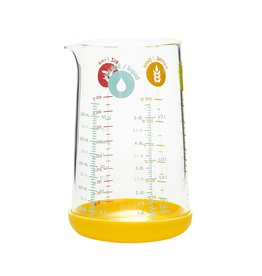 Pebbly Measuring Jug 500ml/17oz, Yellow