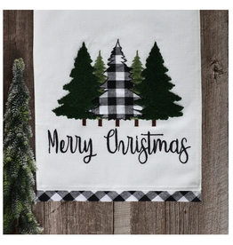 Harman Merry Christmas Forest Embroidered Table Runner
