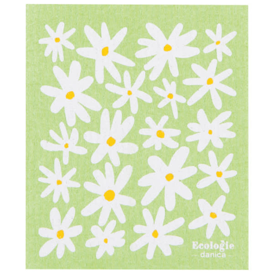 Now Designs Daisies Swedish Dishcloth