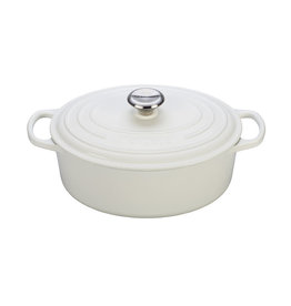 Le Creuset Le Creuset 4.7L/29cm Oval French Oven White