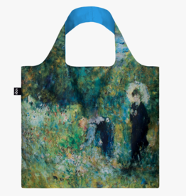 LOQI Totebag, Pierre-Auguste Renoir, Woman With A Parasol In A Garden