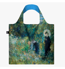 LOQI Totebag, Pierre-Auguste Renoir, Woman With A Parasol In A Garden