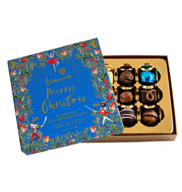 Holdsworth Holdsworth Merry Christmas Chocolate Gift Box Nutcracker, 110g Holdsworth Holdsworth Merry Christmas Chocolate Gift Box Nutcracker, 110g