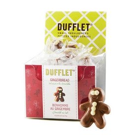 Dufflet Dufflet Gingerbread Infused Milk Chocolate Man, 17g