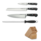 Wusthof Classic 5-pc Knife Block Set