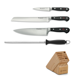 Wusthof Classic 5-pc Knife Block Set