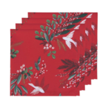 Winterbough Printed Napkins, set of 4