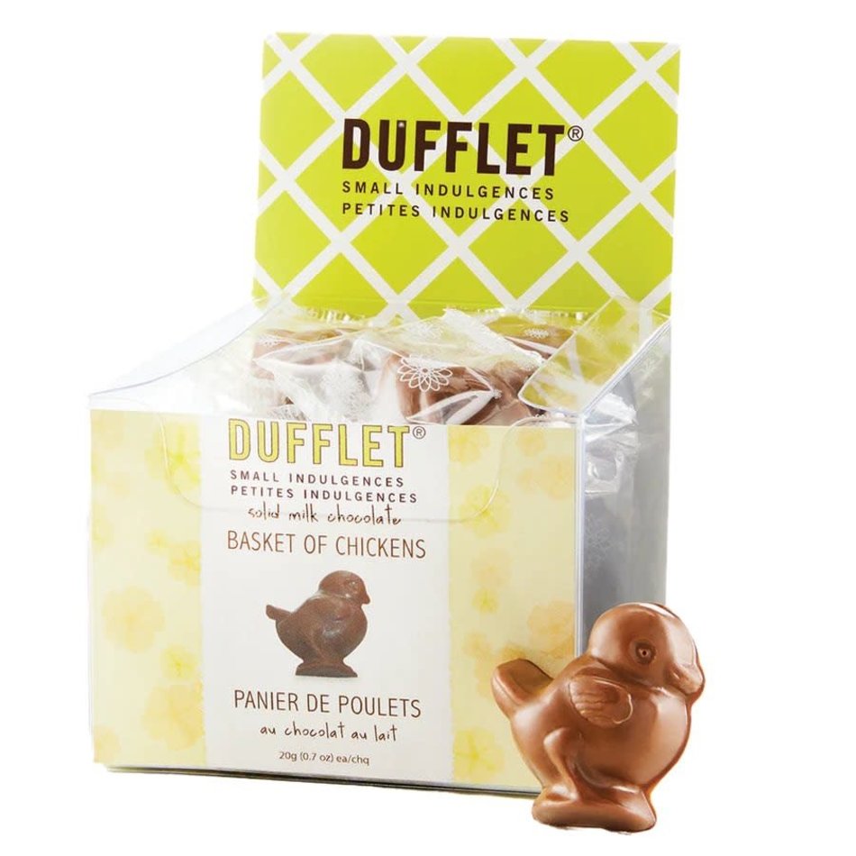 Dufflet Dufflet Chocolate Chicken, 20g