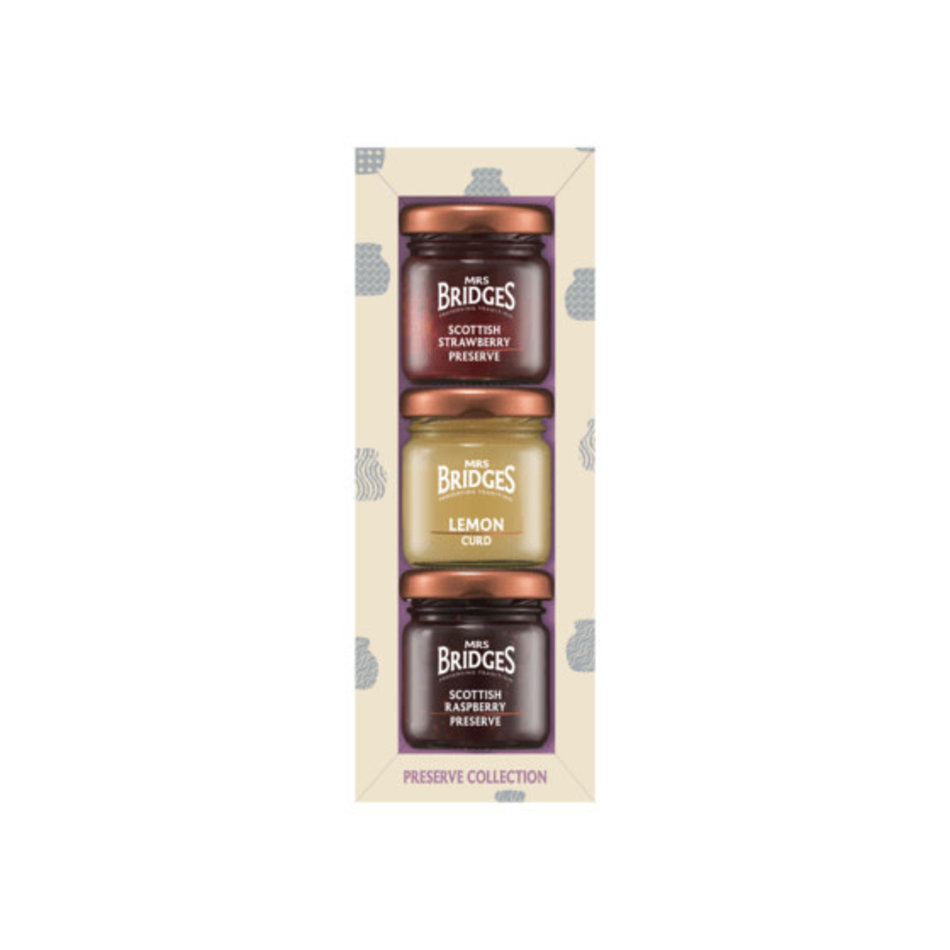 Mrs. Bridges Mrs. Bridges Mini Preserve Gift Pack, 3x42g