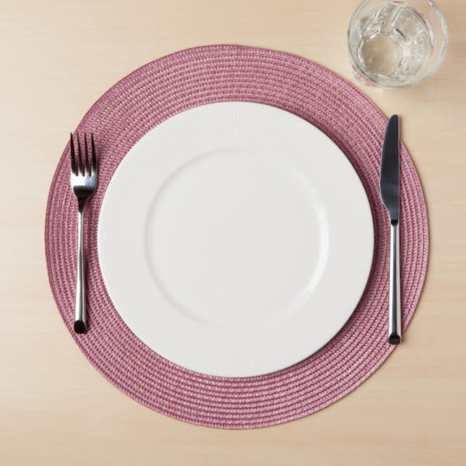 Danica Disko Placemat, Mauve