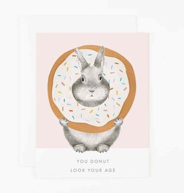 Card, Donut Look Your Age Birthday
