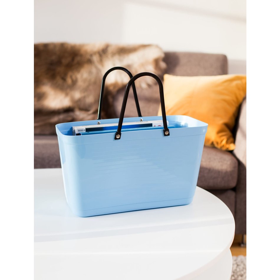 Hinza Hinza Eco Bag, Large Light Blue