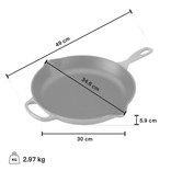 Le Creuset Le Creuset Iron Handle Skillet, 30cm, Artichaut