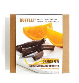 Dufflet Dufflet Dark Chocolate Dipped Orange Peel, 175g