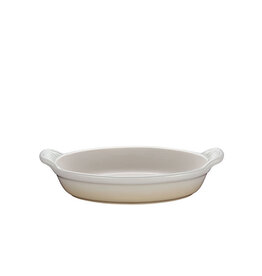 Le Creuset Oval Stoneware Au Gratin Dish, Meringue