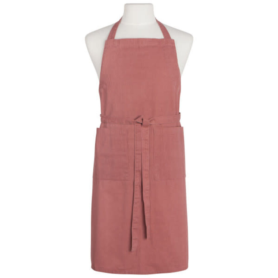 Danica Heirloom Stonewash Apron, Canyon Rose