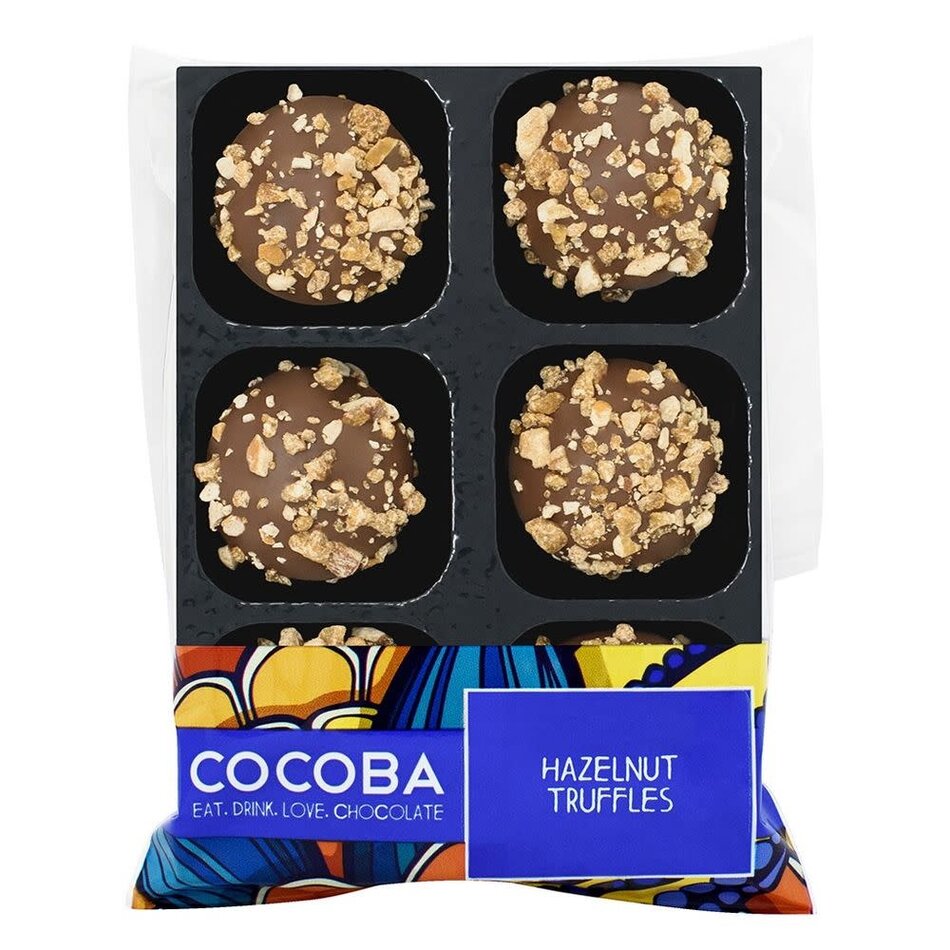 Cocoba Cocoba Hazelnut Chocolate Truffles, 72g