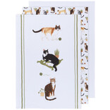 Danica Cat Collective Bakers Floursack Dishtowels Set of