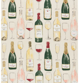 Danica Sommelier Printed Cotton Dishtowel