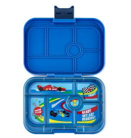 Yumbox Yumbox Original Surf Blue with Race Cars Tray