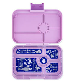 Yumbox Yumbox Tapas 5 Compartment Seville Purple with Bon Appetite Tray