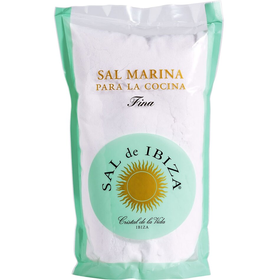 Sal de Ibiza Fine Sea Salt, 1kg - Zest Kitchen Shop