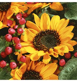 Autumn Greetings Luncheon Napkin, 20 pack