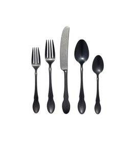 Gourmet Settings Gourmet Settings Ebony Flatware, 20pc