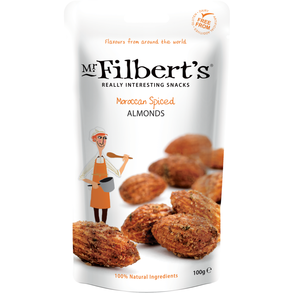 Mr. Filbert's Mr. Filbert's Moroccan Spiced Almonds, 100g