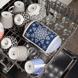 Danica Snowflake Ornament Swedish Dishcloth